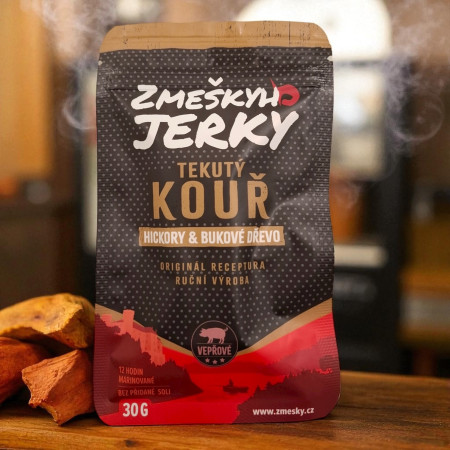 Schweinefleisch-Jerky mit Flüssigrauch