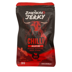 Jerky Chilli Hovězí 30g – Pikantní sušené maso s chilli