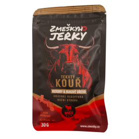 Jerky Tekutý kouř Hovězí 30g – Sušené maso s kouřovým aroma