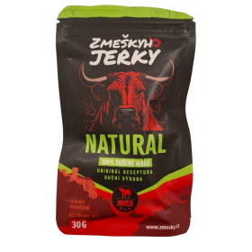 Jerky Natural Hovězí 30g – Sušené maso se solí a pepřem