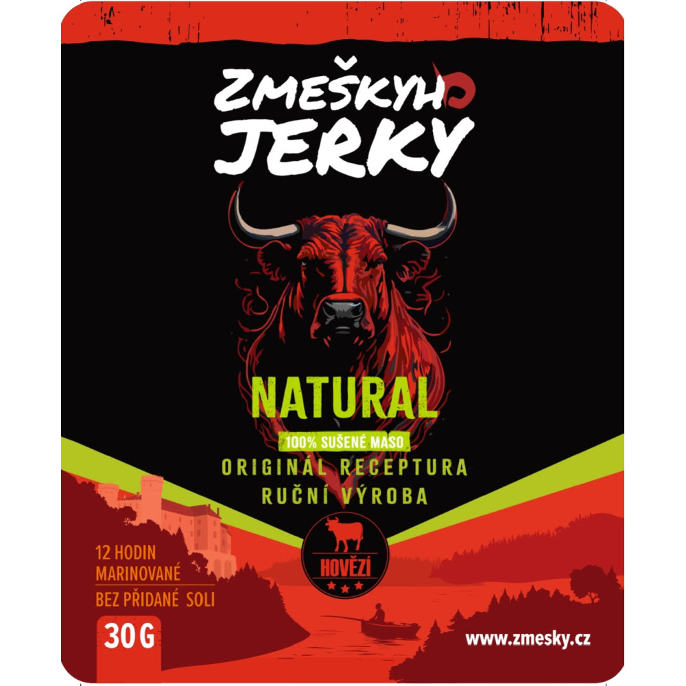 Jerky Natural Hovězí 30g