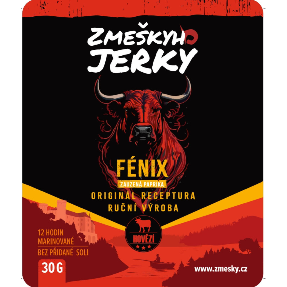 Jerky Fénix Hovězí 30g
