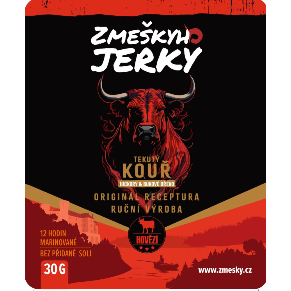 Jerky Tekutý kouř Hovezí 30g