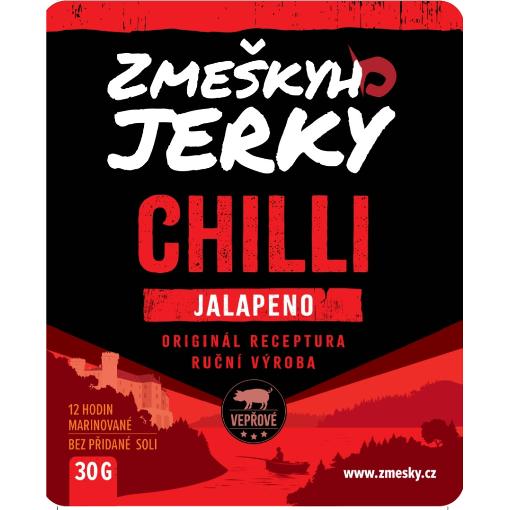 Jerky chilli vepřové 30g