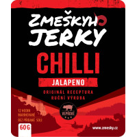 Vepřové jerky s chilli – 60g | Zmeškyho Jerky ??️