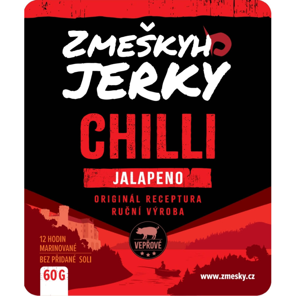 Jerky chilli vepřové 60g