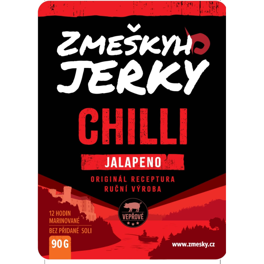 Jerky chilli vepřové 90g