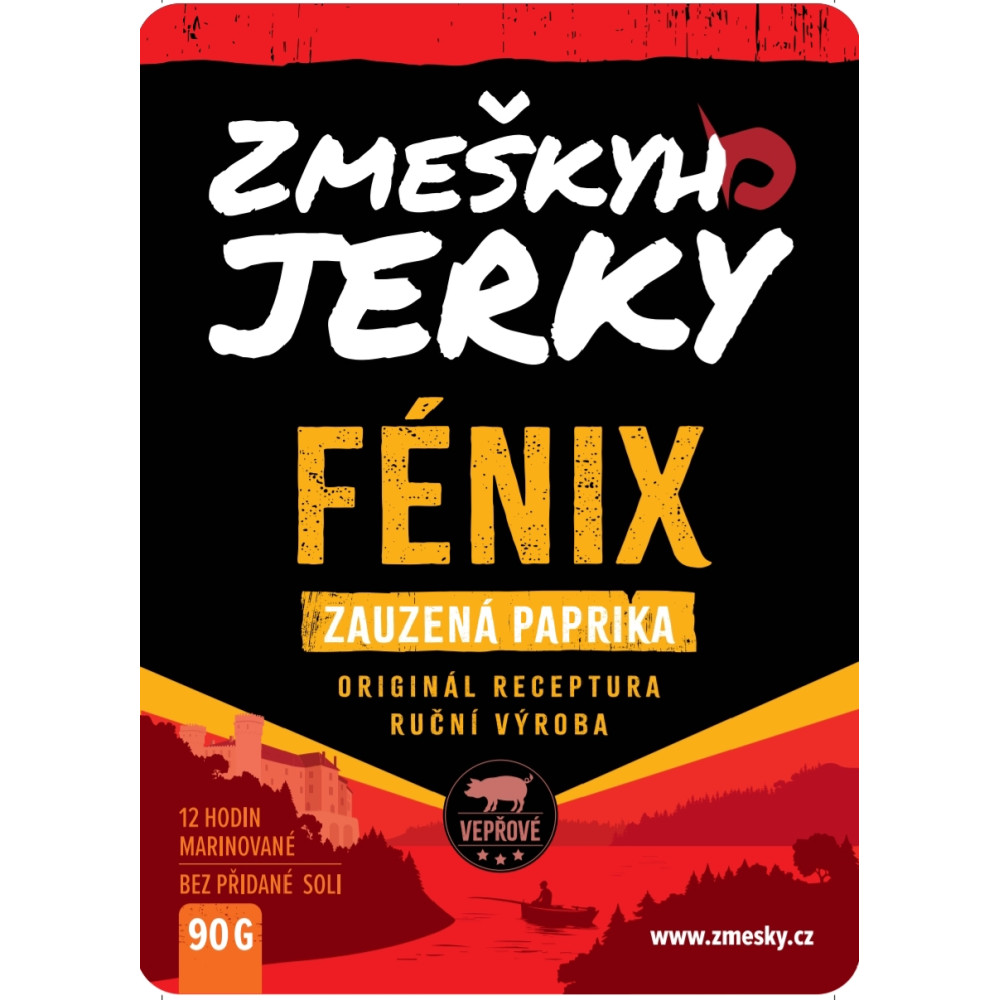 Jerky fénix vepřové 90g