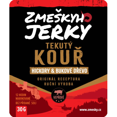 Jerky tekutý kouř vepřové 30g