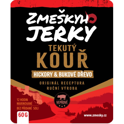 Schweinefleisch-Jerky mit Flüssigrauch 60 g