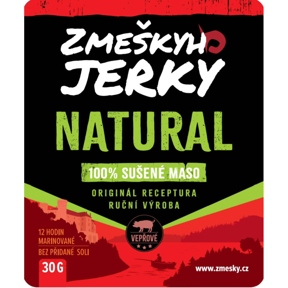 Jerky natural vepřové 30g