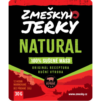 Jerky natural vepřové 30g