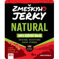 Vepřové jerky s přírodní solí a pepřem – 60g | Zmeškyho Jerky ??